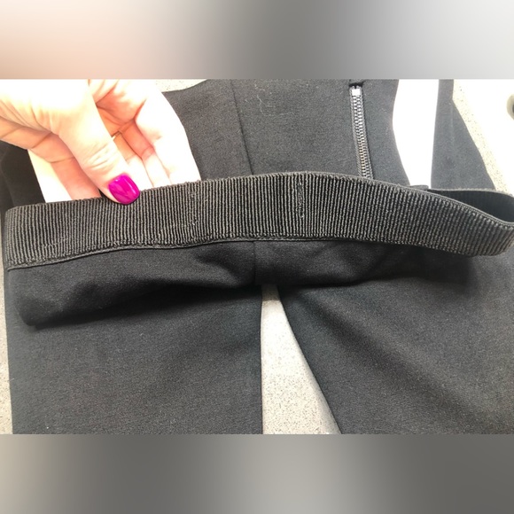 Zara kids black leggings with pink/white stripes, size 9 years (134 cm) - Picture 5 of 14